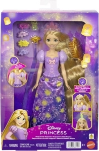 Κούκλα Disney Princess Ραπουνζέλ με λαμπερά μαλλιά