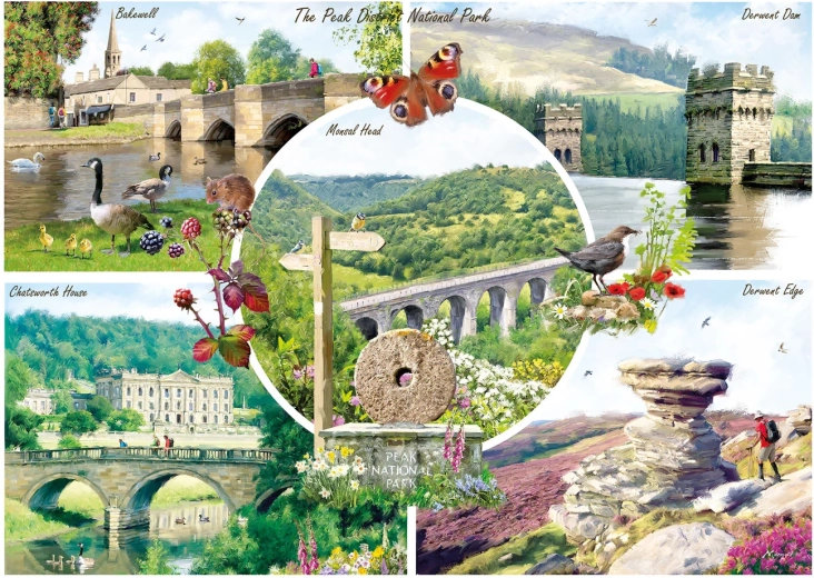 Παζλ The Peak District 1000 κομμάτια