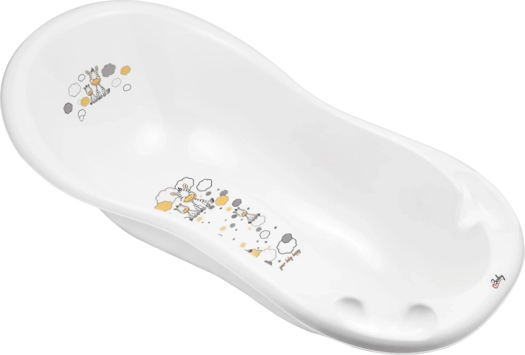 Μπανιέρα Maltex Zebra 100 cm λευκή