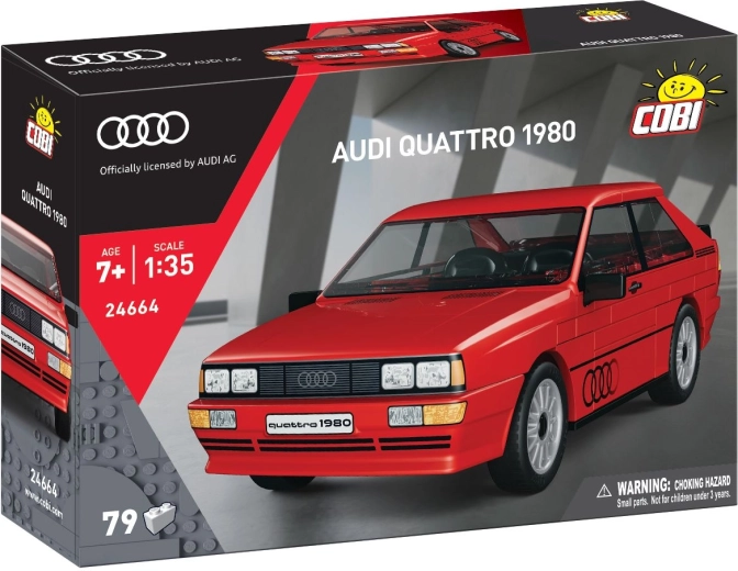 Cobi Audi Quattro 1980 σετ κατασκευής 1:35 (79 τεμάχια)