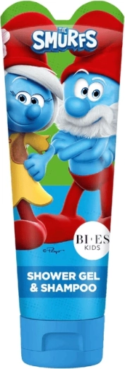 Smurfs παιδικό αφρόλουτρο και σαμπουάν 2σε1 240 ml