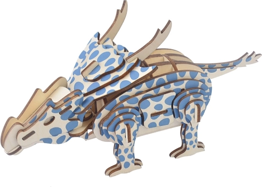 Woodcraft ξύλινο 3D παζλ Achelousaurus