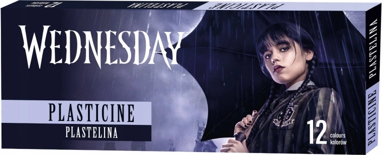 Πλαστελίνη ASTRA 12 χρώματα WEDNESDAY