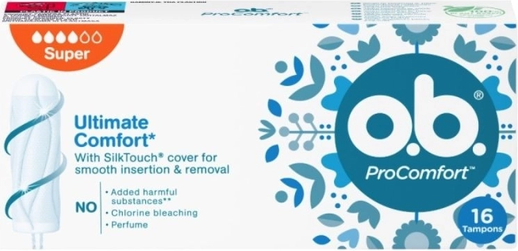 Ταμπόν o.b. ProComfort Super 16 τεμ.