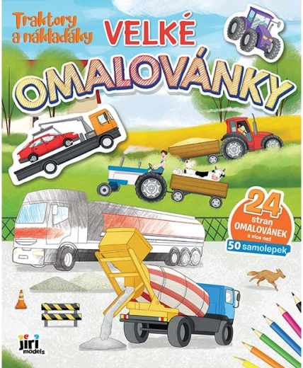 Μεγάλες ζωγραφιές για χρωμάτισμα τρακτέρ και φορτηγά με αυτοκόλλητα