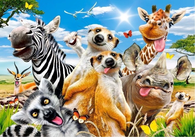 Παζλ 500 κομματιών African Selfie