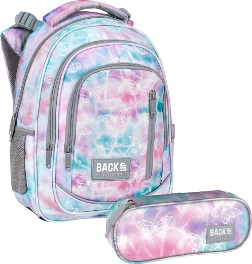 Σχολικό σετ BackUP Pastel magic 2σε1 – σακίδιο και κασετίνα