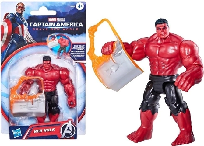 Φιγούρα δράσης Marvel Captain America Red Hulk