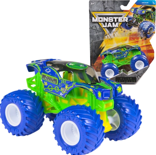 Spin Master Monster Jam monster truck Alien Invasion 1:64