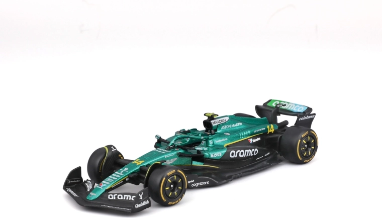 Μοντέλο F1 Bburago Aston Martin AMR25 2025 Fernando Alonso 1:43