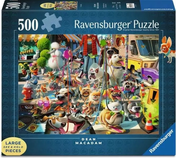 Παζλ Ravensburger Στέψη σκύλων 500 κομμάτια
