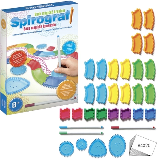 Δημιουργικό σετ σπιρογράφου Spiral Designer