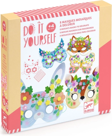 Djeco DIY δημιουργικό σετ – μάσκες δασικών ζώων
