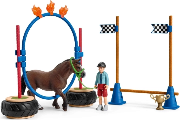 Schleich Farm World Αγώνας Agility για Πόνι