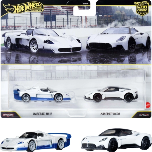 Hot Wheels Premium σετ 2 αυτοκινήτων Maserati MC12 και Maserati MC20