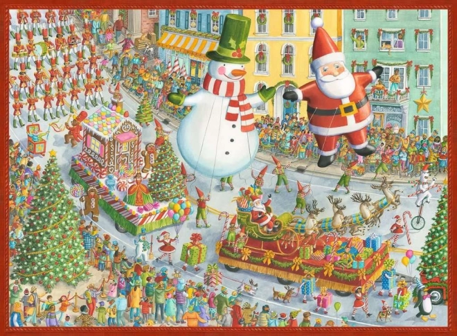 Παζλ Ravensburger Έρχονται τα Χριστούγεννα, 500 κομμάτια