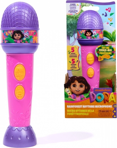 Μικρόφωνο με εφέ DORA – παιδικό μικρόφωνο καραόκε με τραγουδάκια