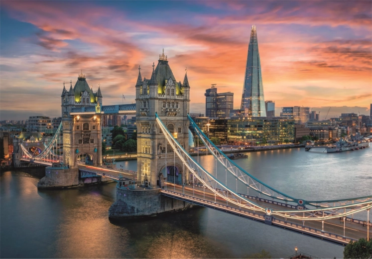 Παζλ 1500 κομματιών Compact London Twilight