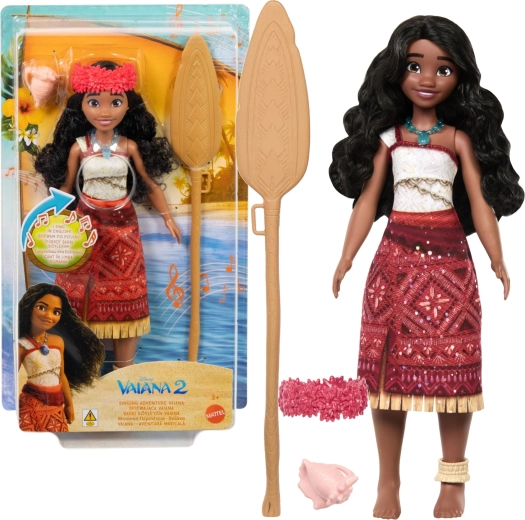 Disney MOANA τραγουδιστή κούκλα με αξεσουάρ 27 cm