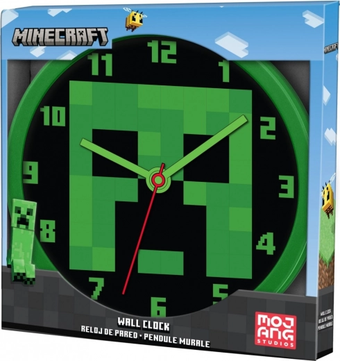 Επιτοίχιο ρολόι Minecraft 25 cm