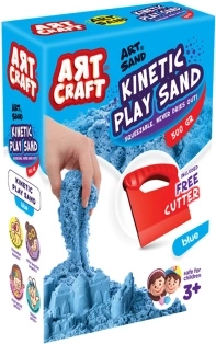 Art Craft κινητική άμμος μπλε 500 g