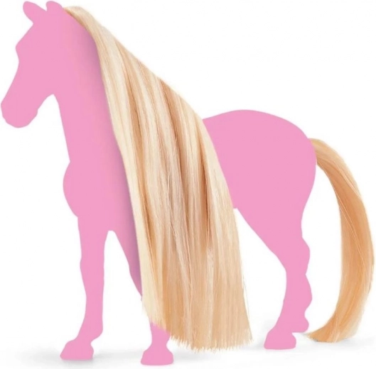 Αξεσουάρ Schleich Horse Club για άλογα – ξανθιά χαίτη και ουρά