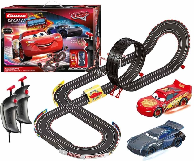 Αυτοκινητοδρόμιο Carrera GO!!! Cars Neon Nights 5,3 m