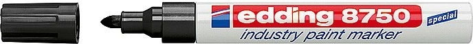 Βιομηχανικός λακαριστός μαρκαδόρος Edding 8750 μαύρος
