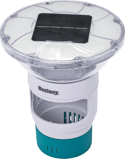 Bestway SolarGlow πλωτός δοσομετρητής χημικών πισίνας με ηλιακό φως LED
