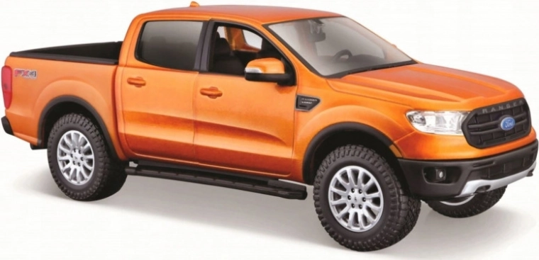 Συμπαγές μοντέλο Ford Ranger 2019 πορτοκαλί