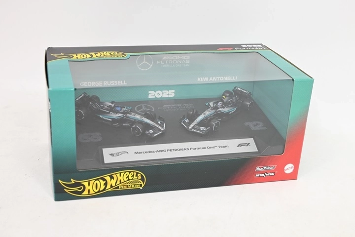 Hot Wheels Premium μονοθέσια Formula 1 Mercedes‑AMG 2‑pack