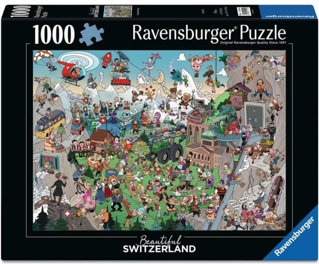 Παζλ Ravensburger Όμορφη Ελβετία 1000 κομμάτια