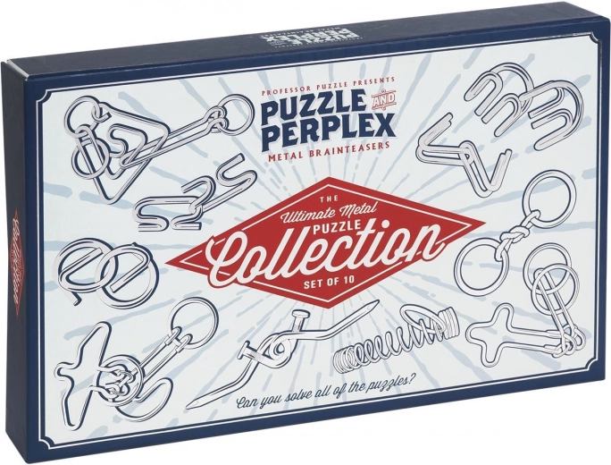 Puzzle & Perplex: σετ μεταλλικών γρίφων από την Professor Puzzle