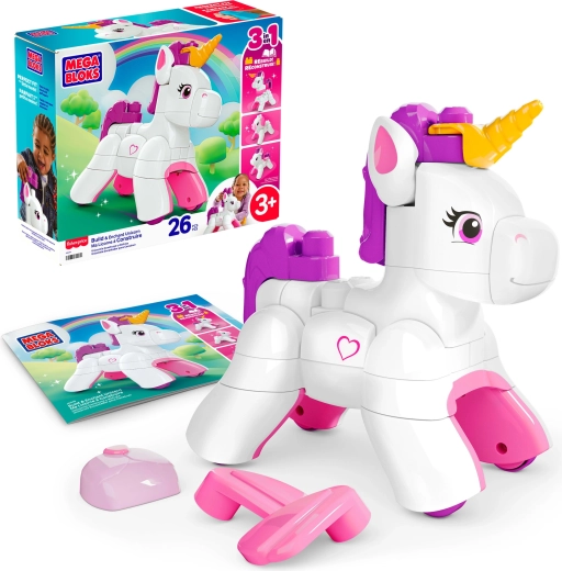 Mega Bloks μαγικός μονόκερος – σετ κατασκευών 26 τεμαχίων