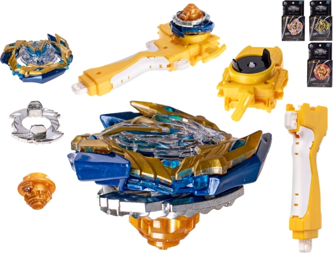 Σβούρα TopGyro με εκτοξευτή σε στυλ Beyblade