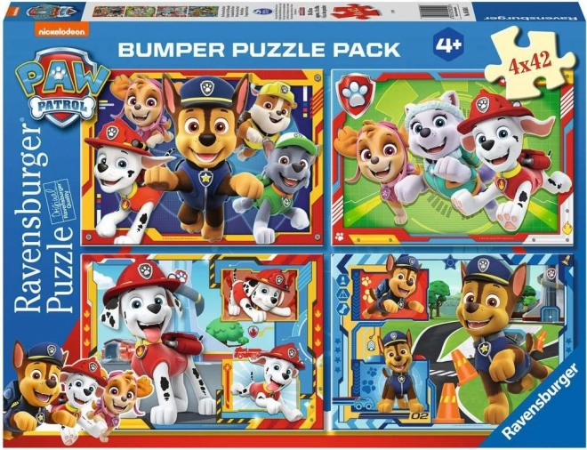 Παζλ Paw Patrol 4x42 κομμάτια από τη Ravensburger