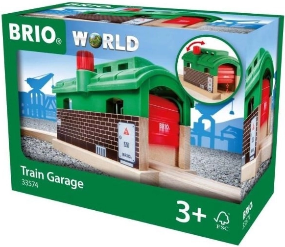 Αμαξοστάσιο τρένων Brio World – γκαράζ για τρενάκια