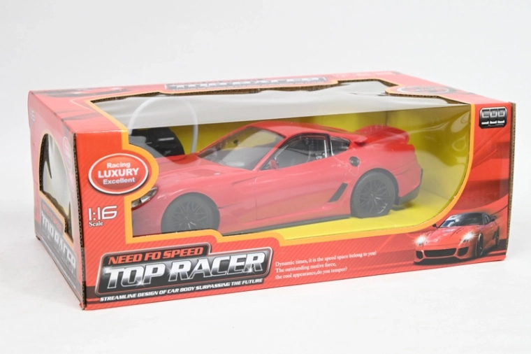 Top Racer RC αγωνιστικό αυτοκίνητο κόκκινο 1:16