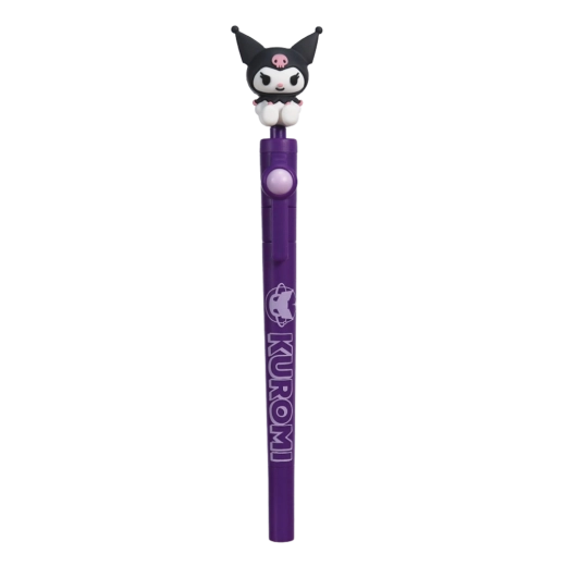 Sanrio Kuromi κινούμενο στυλό με κουμπί