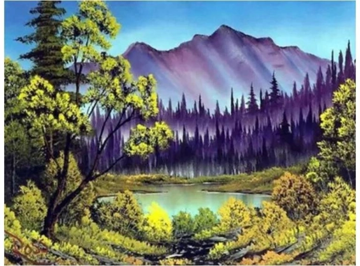 Norimpex διαμαντένια ζωγραφική Τοπίο 30 × 40 cm