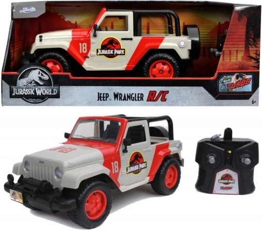 Τηλεκατευθυνόμενο αυτοκίνητο JURASSIC PARK Jeep Wrangler 1:16 με turbo