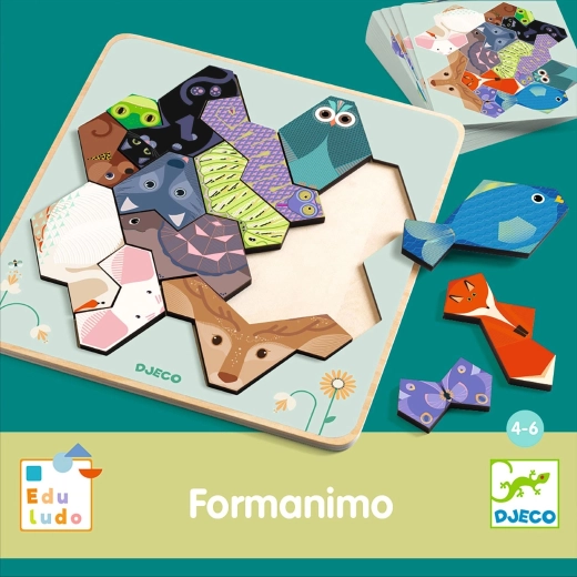 DJECO Formanimo – ζωάκια από σχήματα