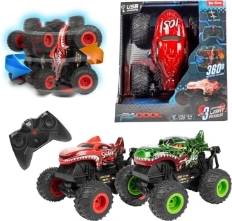 RC monster truck 1:20 με περιστροφή με τηλεχειριστήριο
