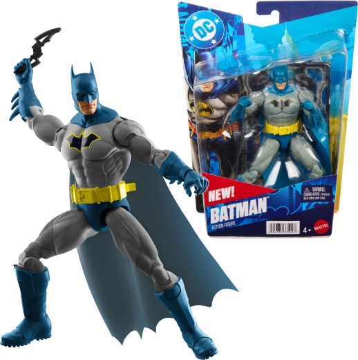 Mattel DC Comics φιγούρα Batman 17 cm με αξεσουάρ