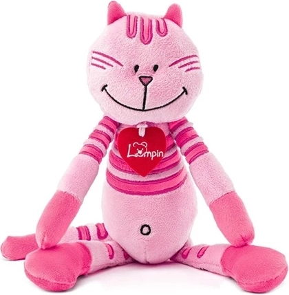 Woodyland Lumpin λούτρινη γάτα Rosalie ροζ 38 cm