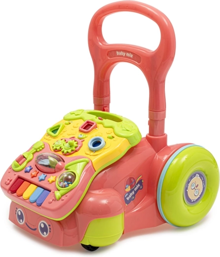 Παιδική περπατούρα με μουσική Baby Mix ροζ