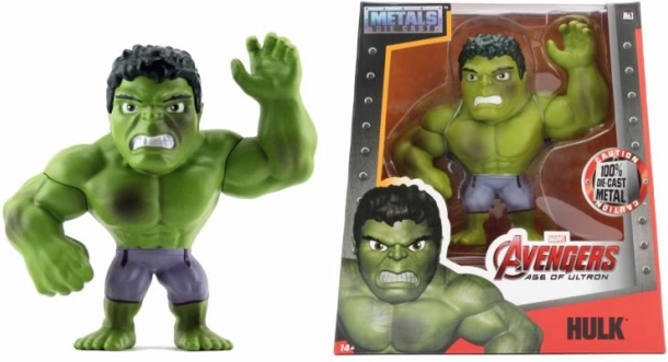Μεταλλική συλλεκτική φιγούρα MARVEL HULK 15 cm