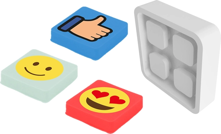 Pixie Crew ανακλαστικό κονκάρδακι emoji