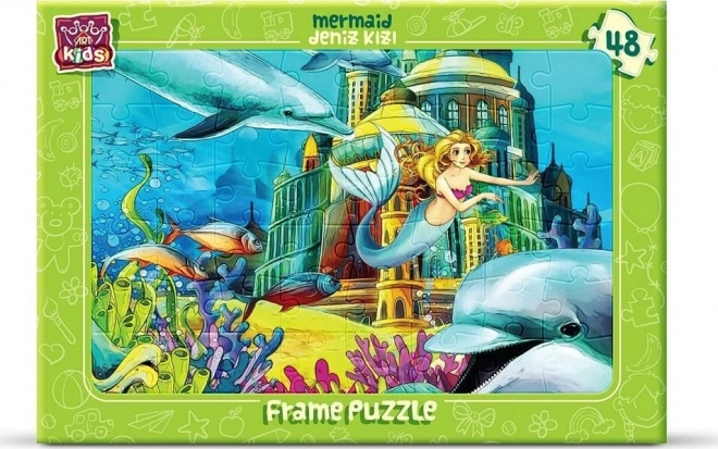 ART PUZZLE γοργόνα – επιτραπέζιο παζλ, 48 κομμάτια
