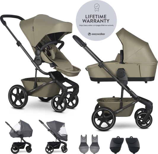 Easywalker σετ XL συνδυαστικό καρότσι Harvey NXT με αξεσουάρ – Σκούρο μπλε